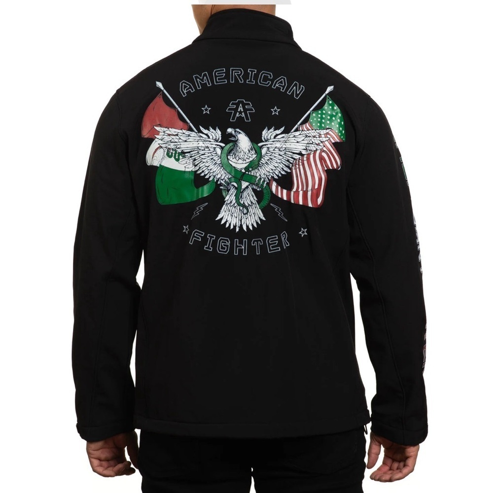 American‎ Fighter Plus Size Men Jacket New